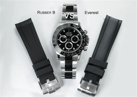 rubber b or everest strap.